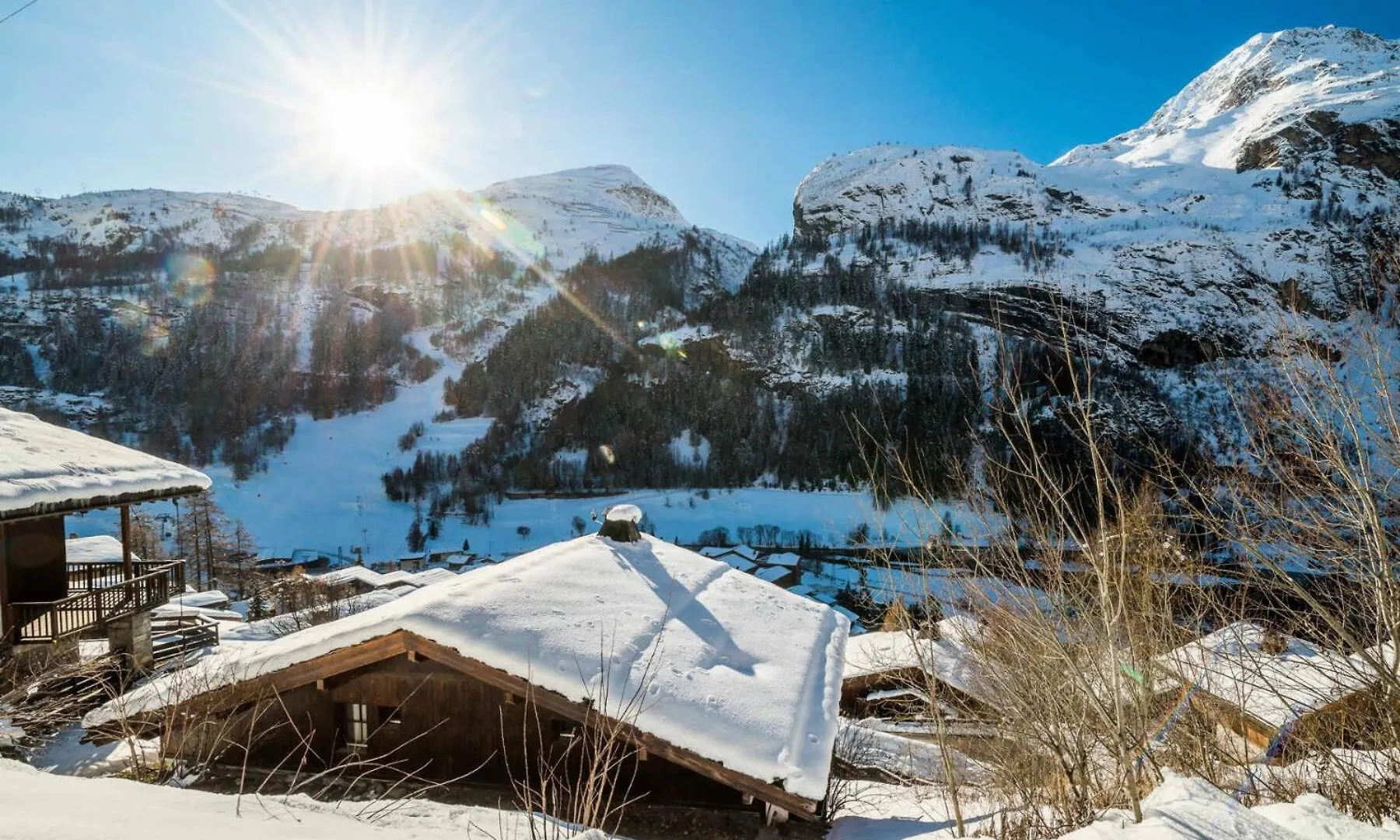 Chalet Les Champs Du Pont - La Grande Ferme 9 Pieces 15 Pers. Appartement En 964 Tignes