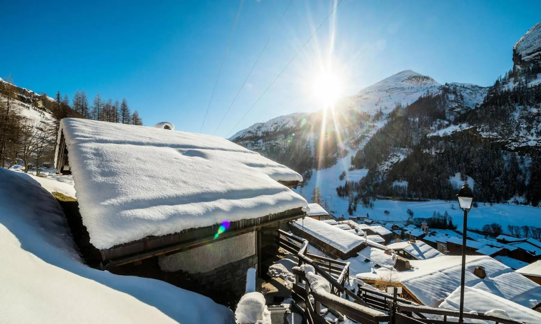 Chalet Les Champs Du Pont - La Grande Ferme 9 Pieces 15 Pers. Appartement En 964 Tignes
